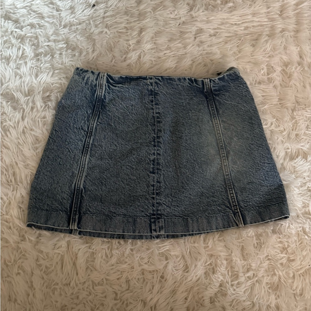 Denim Mini Skirt